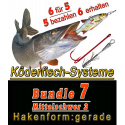 BUNDLE 7 mittelschwer 2  Hakenform gerade